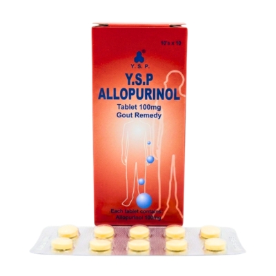 [11010053] Allopurinol 100mg YSP