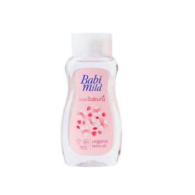 [1020141] Babi Mild White Sakura Baby Oil 100ml