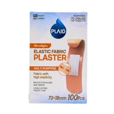[06160003] Plaid Elasitic Plaster