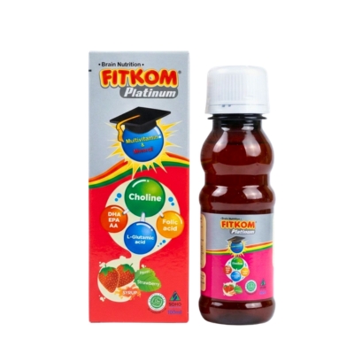 [15060010S] Fitkom Sy (S) 100ml Strawberry