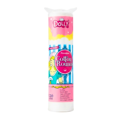 [01040011] Dolly Cotton Round 120pcs