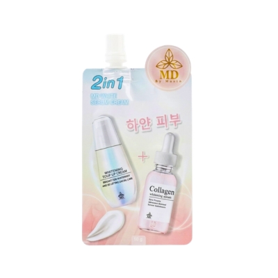 [12140038] MD 2in1 White Serum Cream 10g