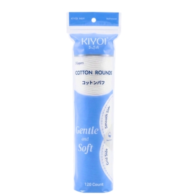 [01110048] Kiyoi Cotton Round (Gentle and Soft) 120s