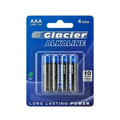 [12070044] Glacier Alkaline AAA LR03 4pack