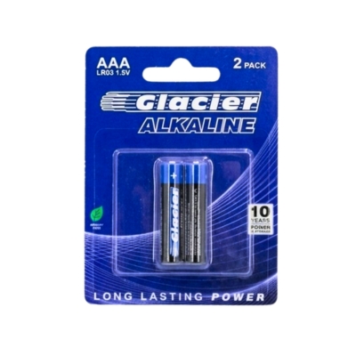 [12070045] Glacier Alkaline AAA LR03 2pack