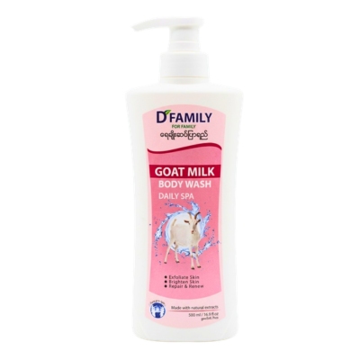 [12040080] D Family Goat Milk Body Wash 500ml