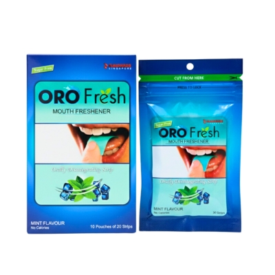 [12150019] ORO Fresh Mouth Freshener 30 Strips