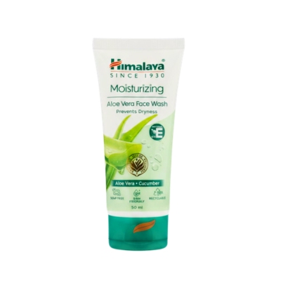 [12080112] Himalaya Moisturizing Aloe Vera Face Wash 50ml