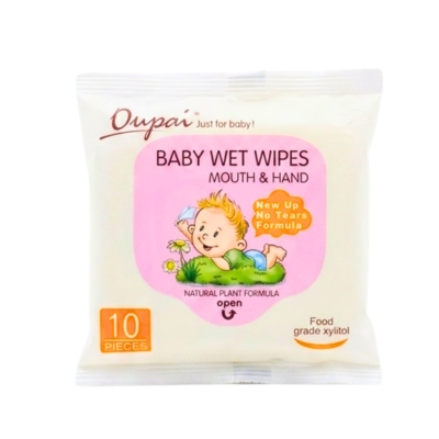 [12150022] Oupai Baby Wet Wipes Mouth and Hand 10pcs