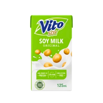 [07220003] Vito Soy Soy Milk Original 125ML