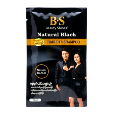 [12020130] Beauty Shines Natural Black Shampoo 30ML