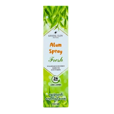 [12110011] Krystal Glow Alum Spary Fresh 100ML