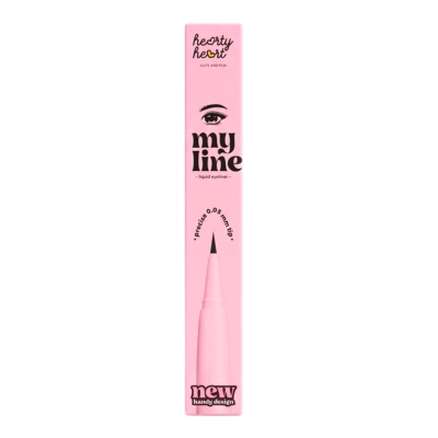 [12080133] Hearty Heart My Liner Pink
