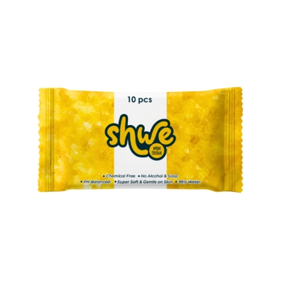 [01190021] Shwe Wipe Tissue 10pcs
