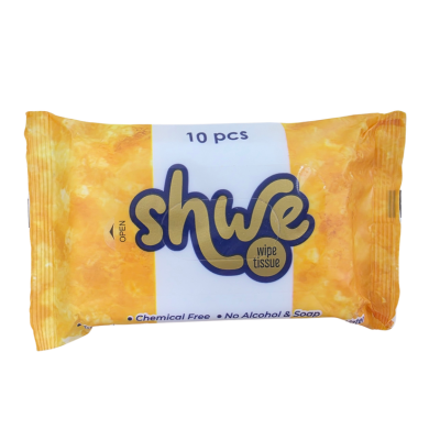 [01190021] Shwe Wipe Tissue 10pcs