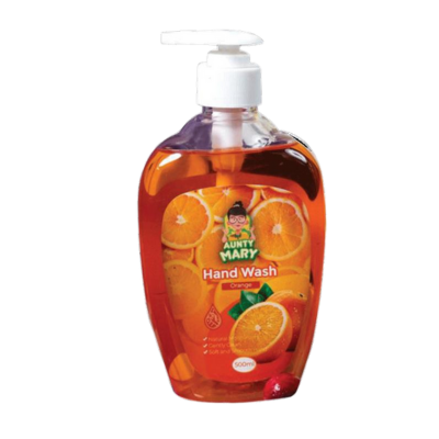 [12010077] Aunty Mary Hand Wash Orange 500ml