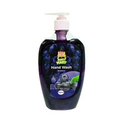 [12010079] Aunty Mary Hand Wash Blueberry 500ml