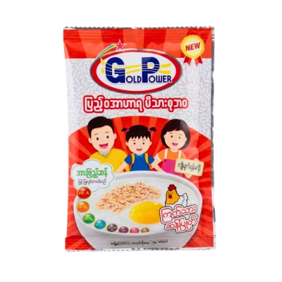 [19070003] Gold Power ကြက်သားဆန်ပြုတ်