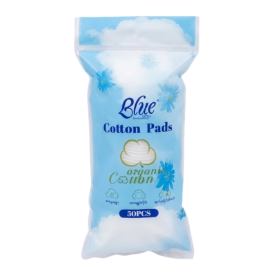 [01020034] Blue Cotton Pad
