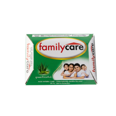 [01060003] Family Care Bar Soap Aloevera 100g