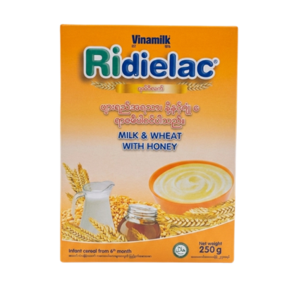 [13180005] Ridielac Milk and Wheat With Honey 250g