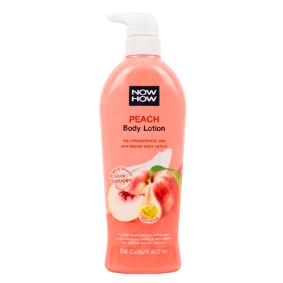 [12140045] Now How Peach Body Lotion 400ml