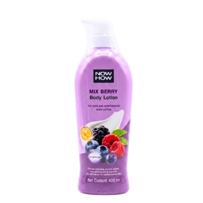 [12140046] Now How Mix Berry Body Lotion 400ml